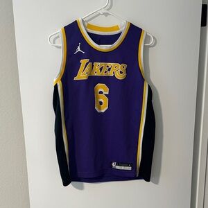 Lebron James Jordan Lakers Jersey Kids